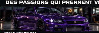 T-shirt Skyline R34 Nintai Performance